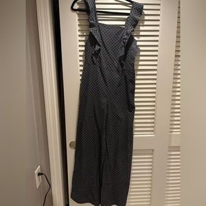 Max studio navy jumpsuit size XS